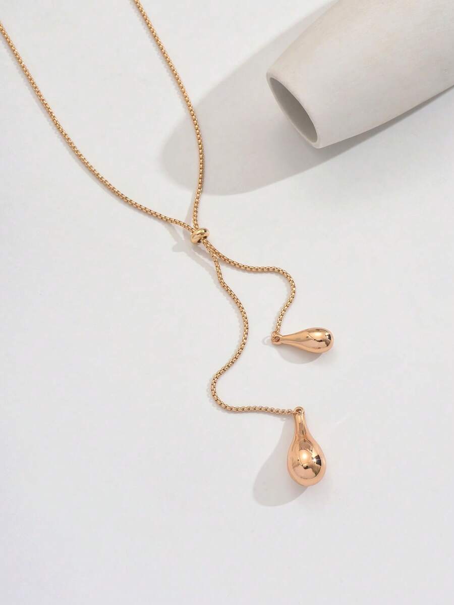 Women's Elegant Y-Shaped Necklace
