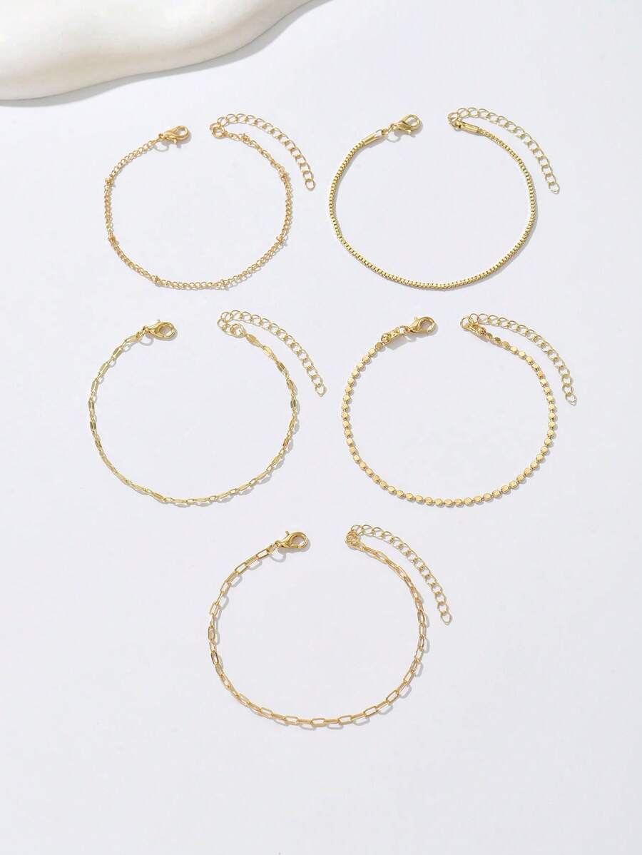 Elegant Stacking Bangles & Bracelets Set