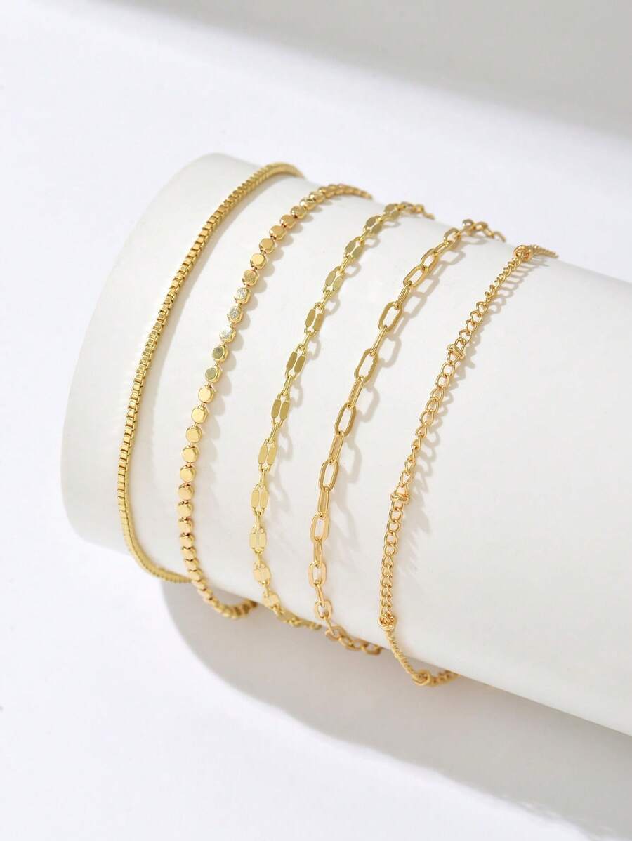 Elegant Stacking Bangles & Bracelets Set