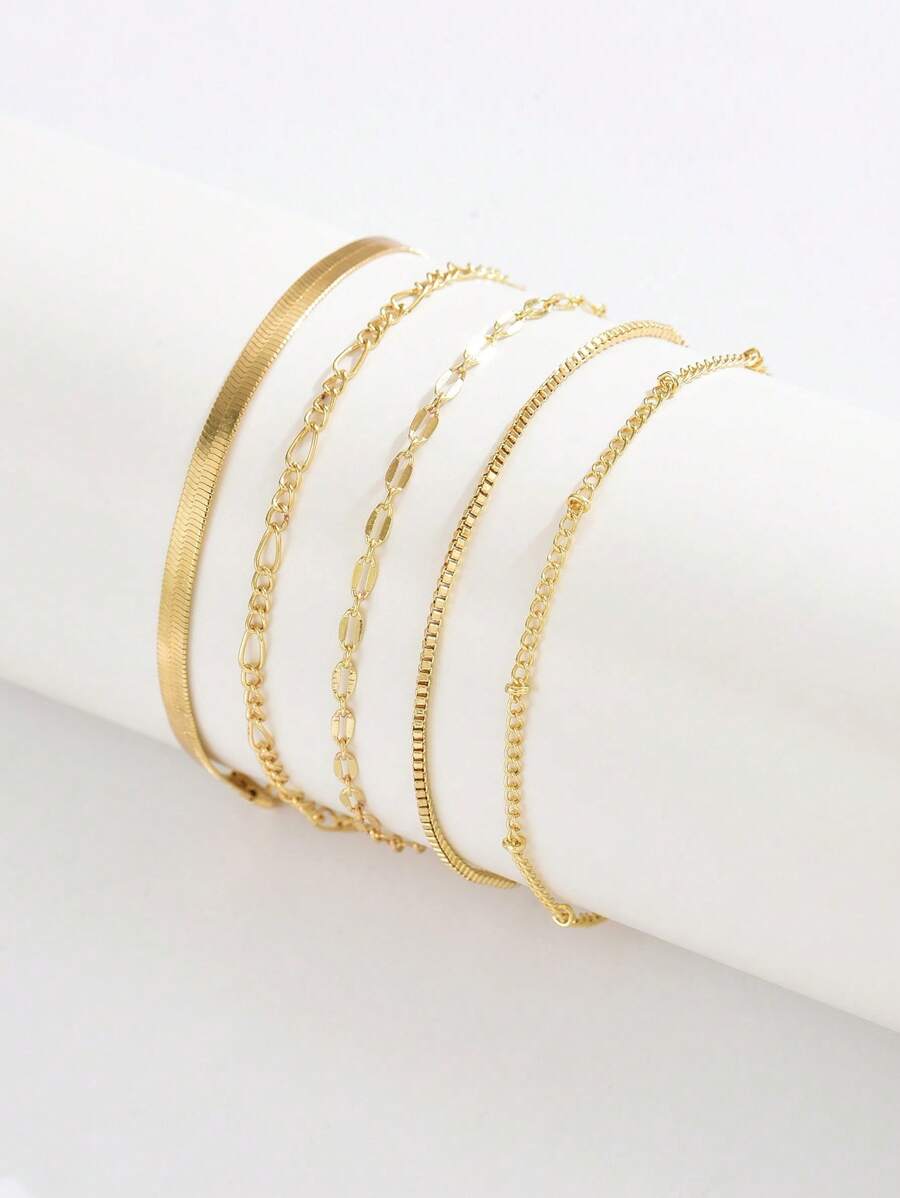 Elegant Stacking Bangles & Bracelets Set