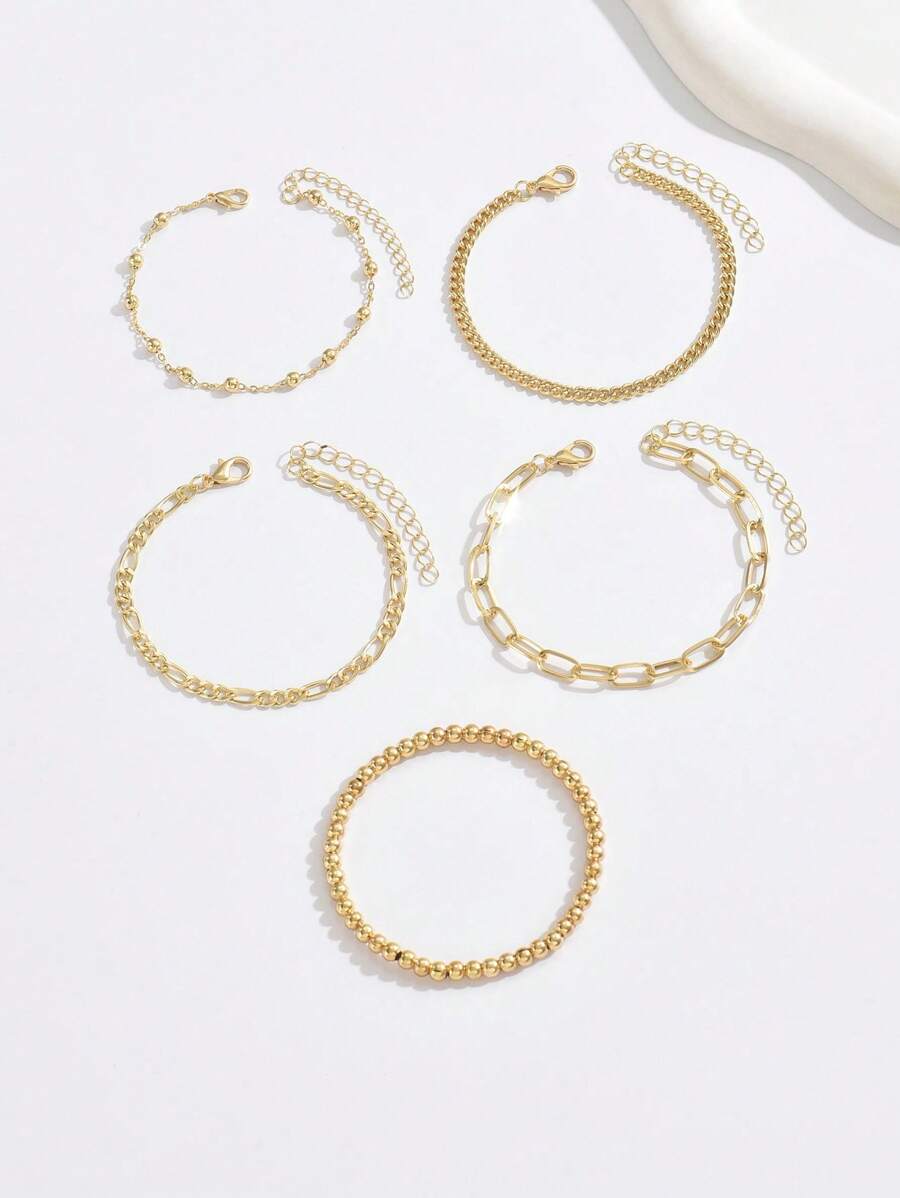 Elegant Stacking Bangles & Bracelets Set