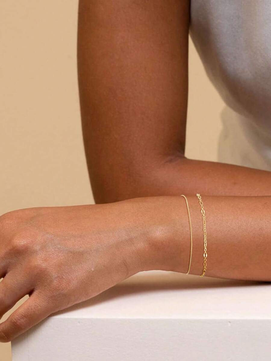 Elegant Stacking Bangles & Bracelets Set