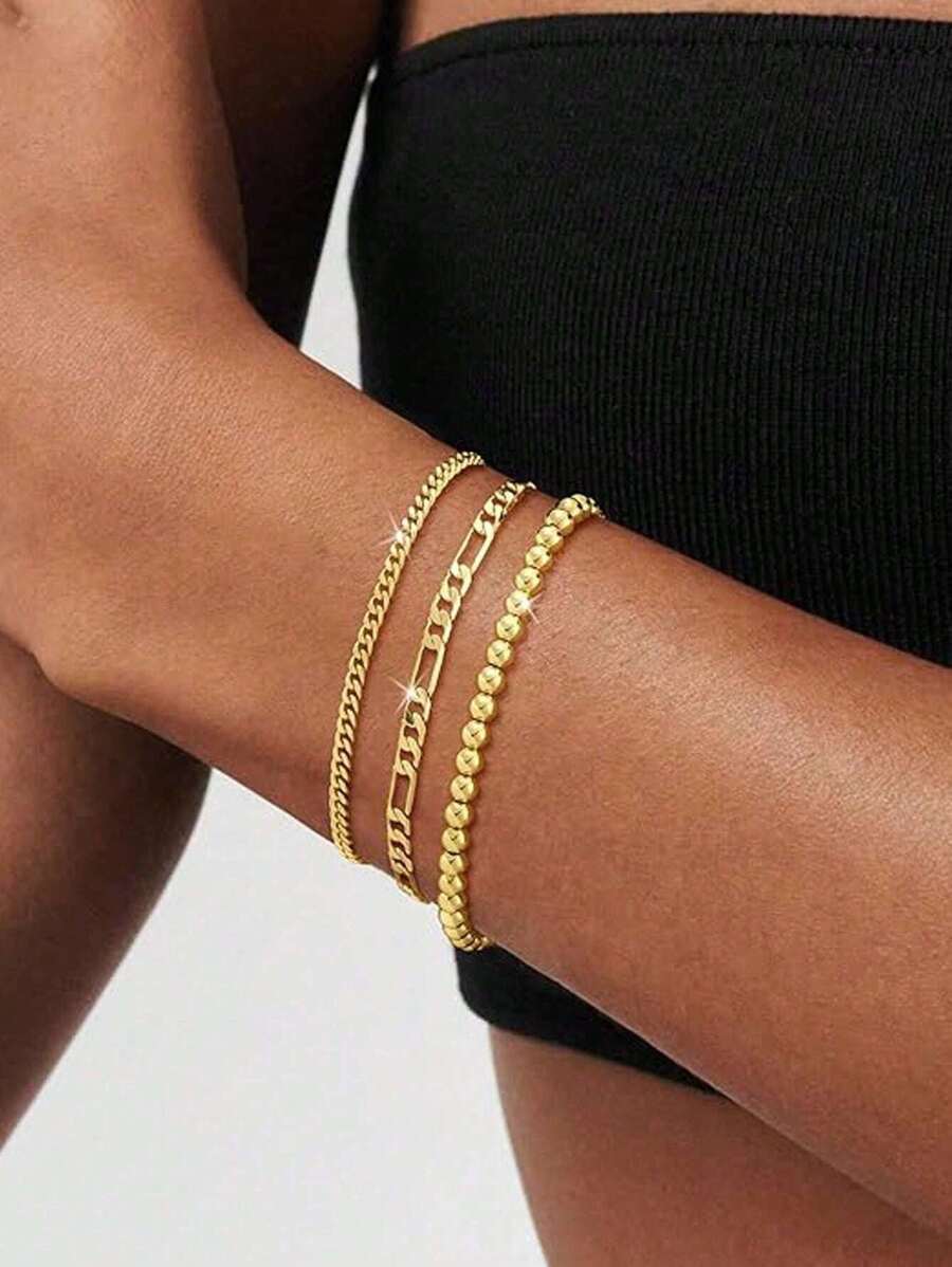 Elegant Stacking Bangles & Bracelets Set