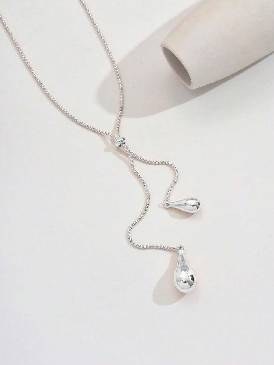 Women's Elegant Y-Shaped Necklace