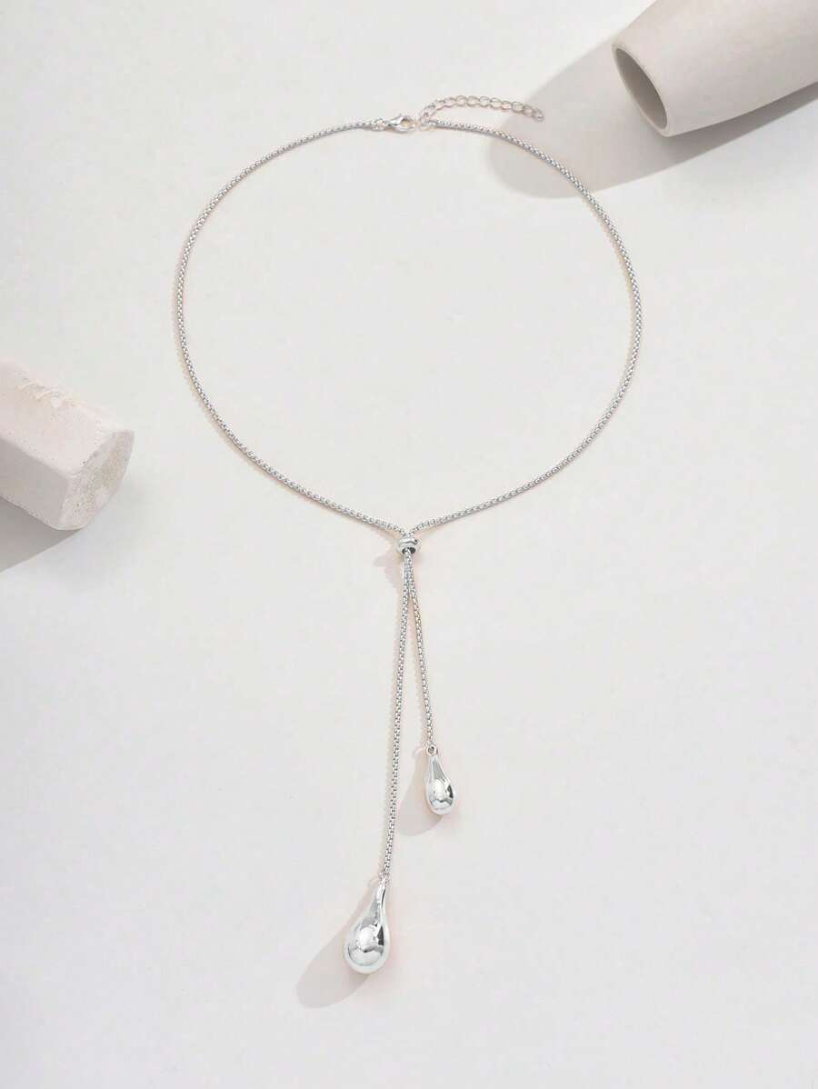 Women's Elegant Y-Shaped Necklace