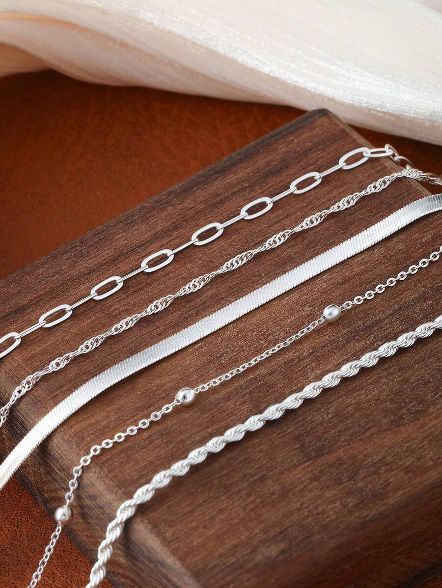 Elegant Stacking Bangles & Bracelets Set