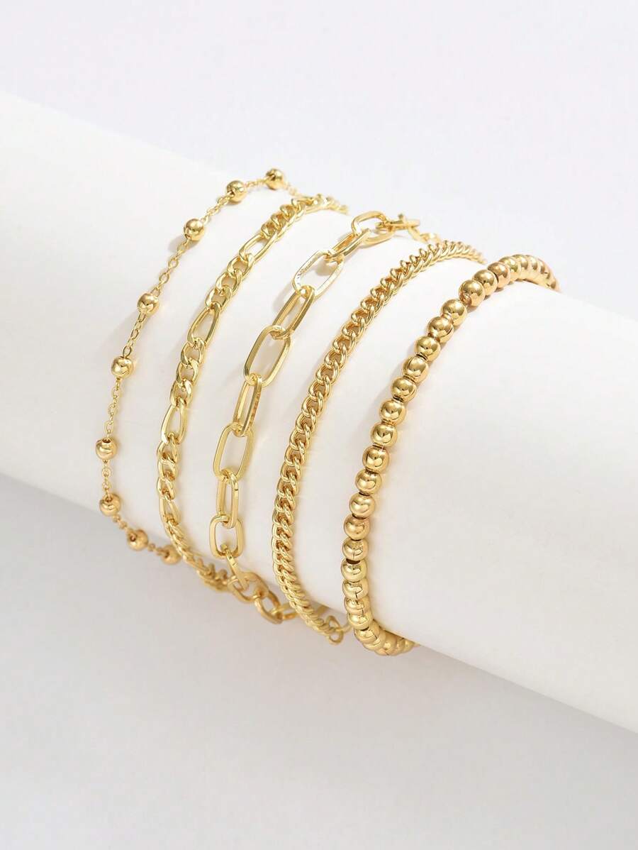 Elegant Stacking Bangles & Bracelets Set